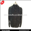Fashion slim fit mens jackets with removable hood